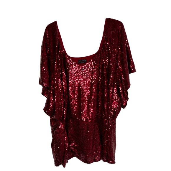 Lane Bryant Classic Short Flutter Sleeve Sweetheart Womens Plus Size 38/40 - Picture 3 of 7